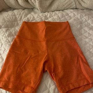 Lululemon Wunder Train Biker Shorts 6” Size 4
